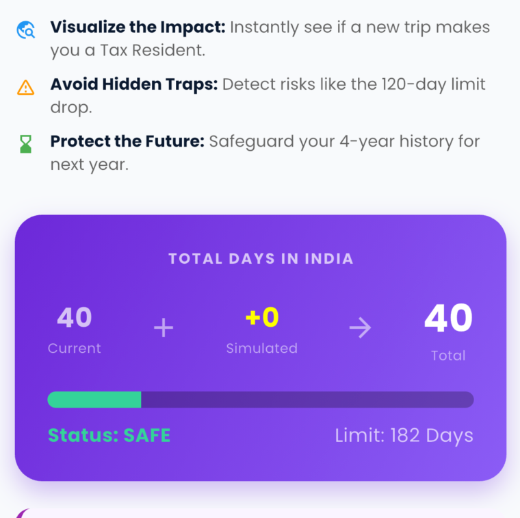 Future Trip Scenario Simulator Interface
